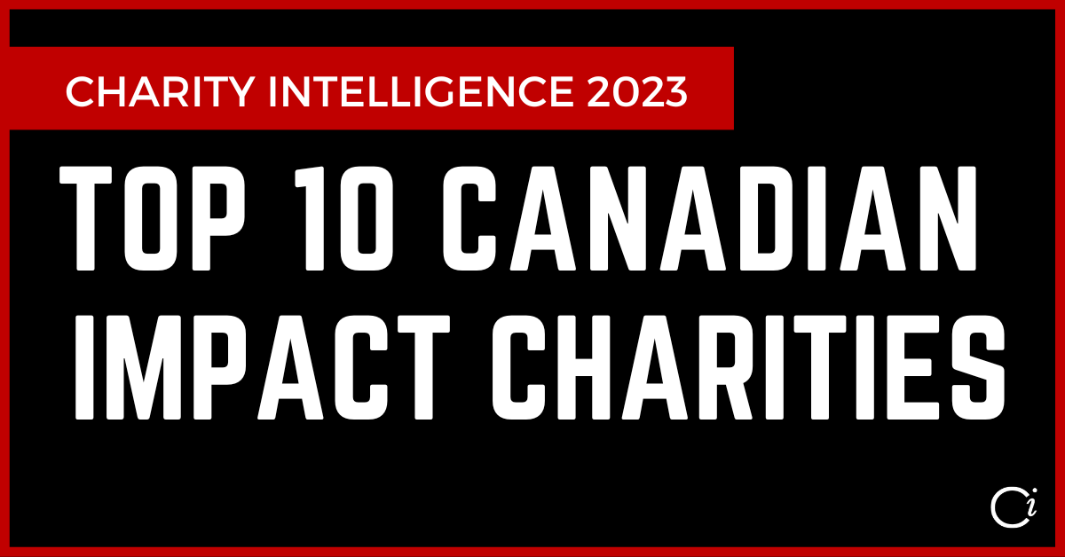 2023 Top Canadian Impact Charities