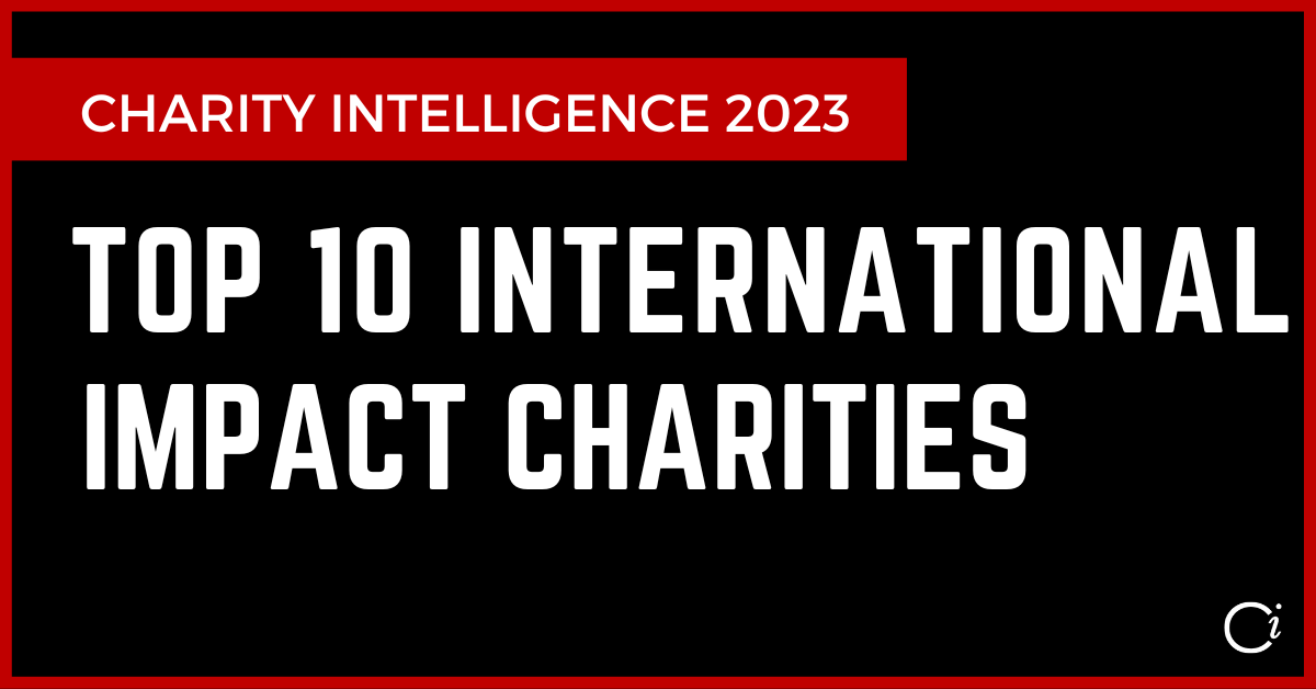2023 Top International Impact Charities