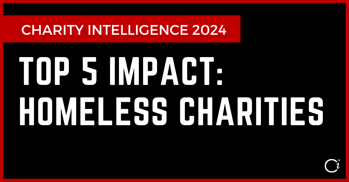 2024 Top Homeless Impact Charities